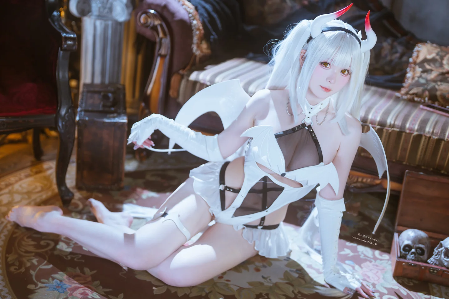 霜月shimo - No.159 Blanc Demon [21P-43MB] tg@simisebaisi 【丝足阁】016.webp